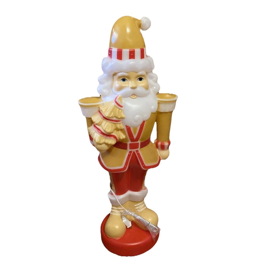 Holiday Time‎ 32" Lighted Nutcracker Blow Mold Christmas Decor